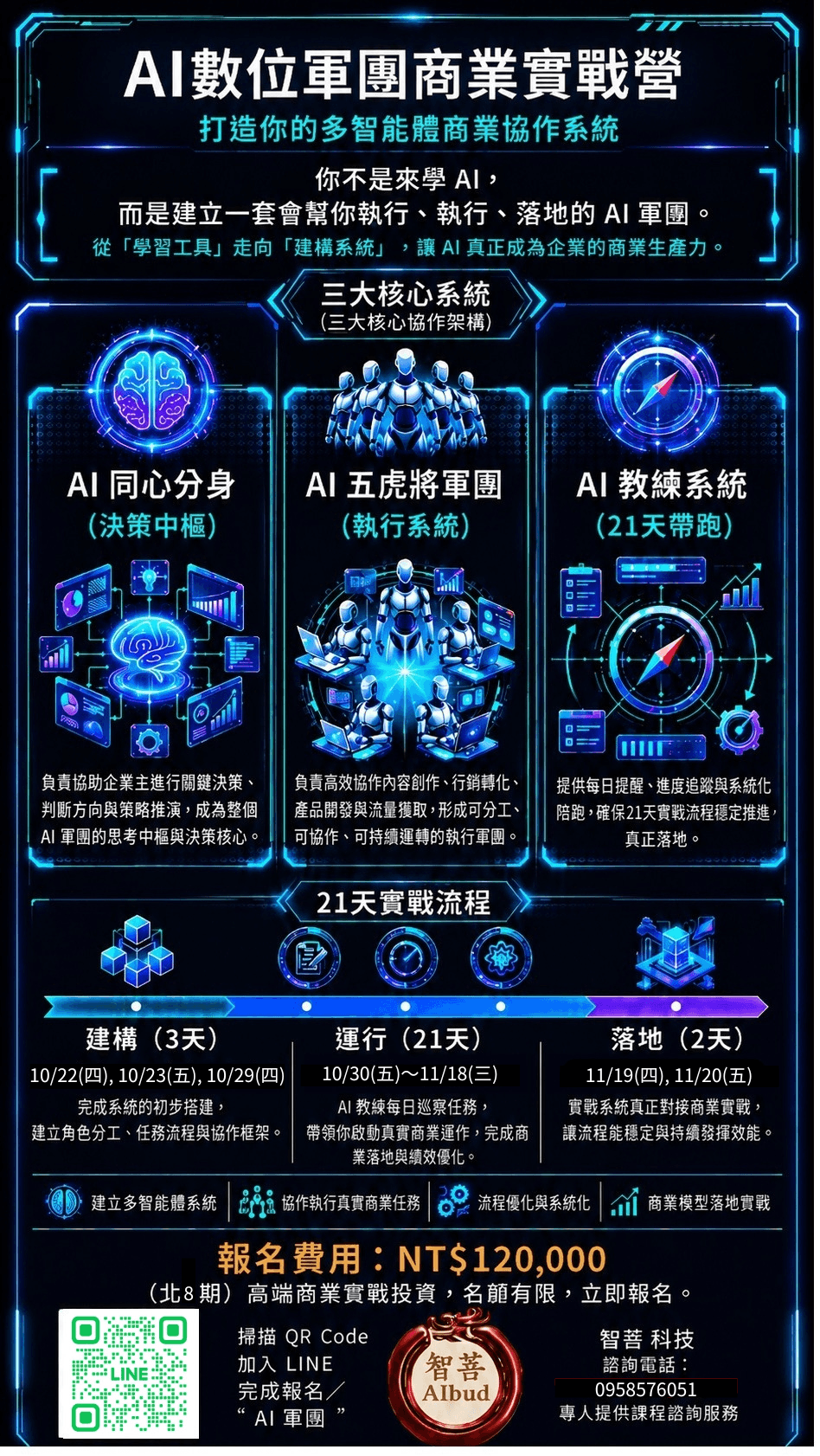 【10月課程新訊】打造一支真正替你工作的 AI 商業軍團