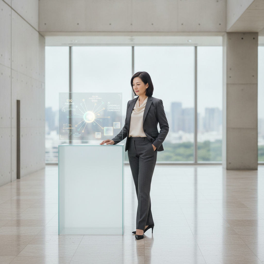 AI治理新典範與企業永續決策指南封面圖