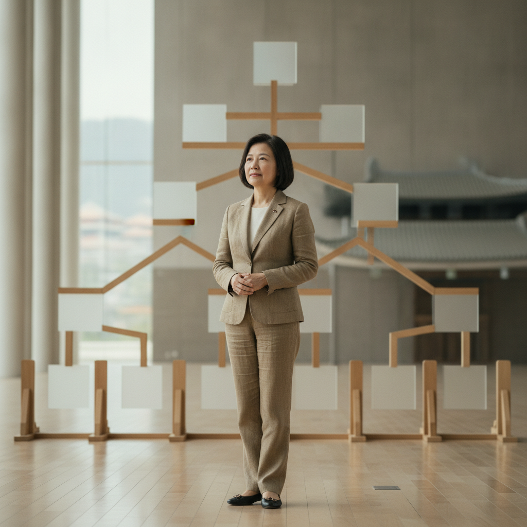 AI治理與領導力框架示意圖