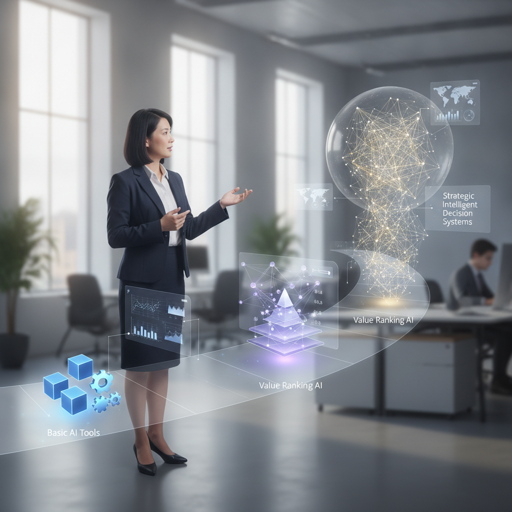 AI 決策系統領導者智慧轉型進化路徑圖