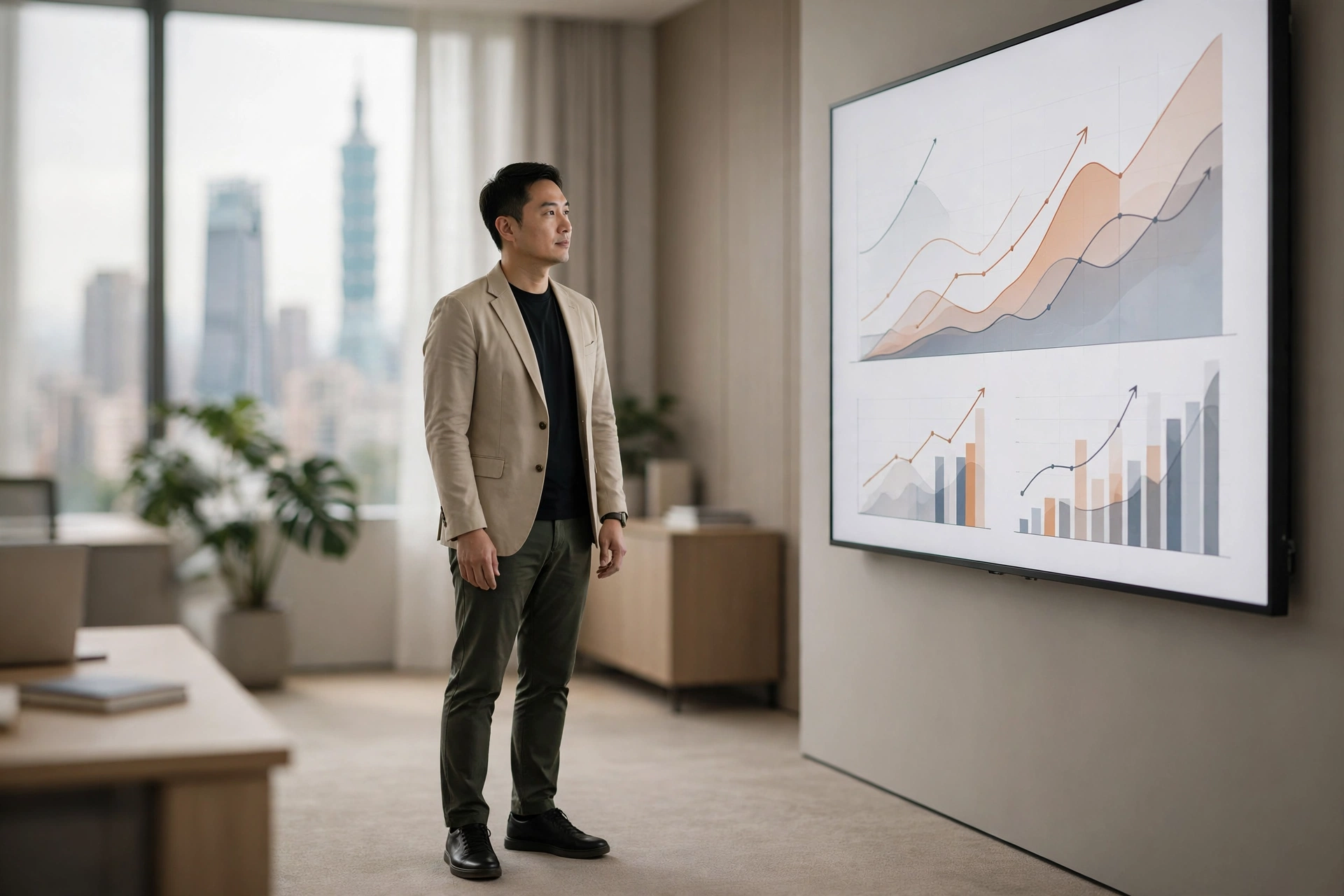 AI 代理推論成本與企業預算控管示意圖，呈現 token 計價、代理迴圈與成本儀表板