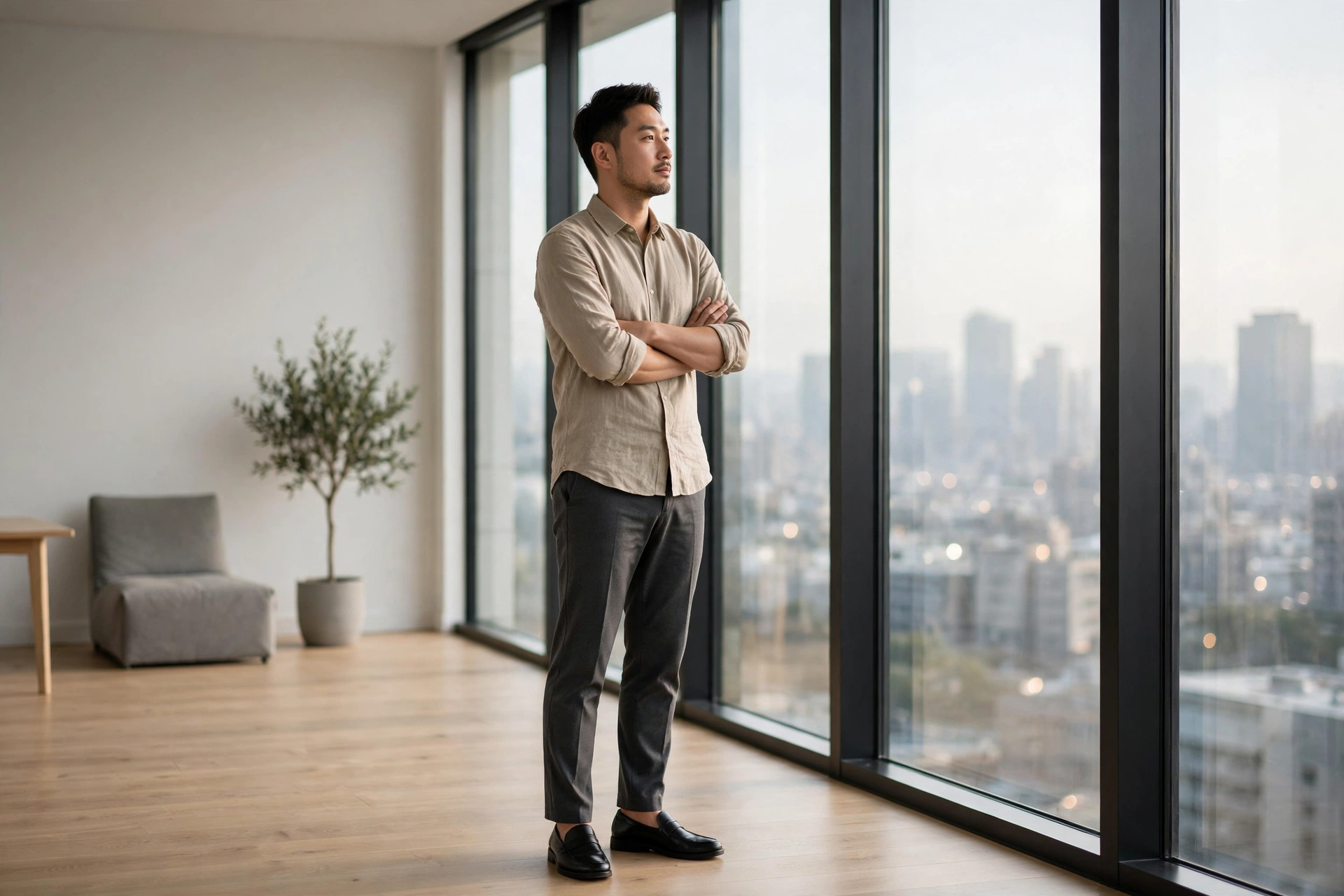 企業 AI 投資節奏示意圖，決策者面對加速與減速的取捨